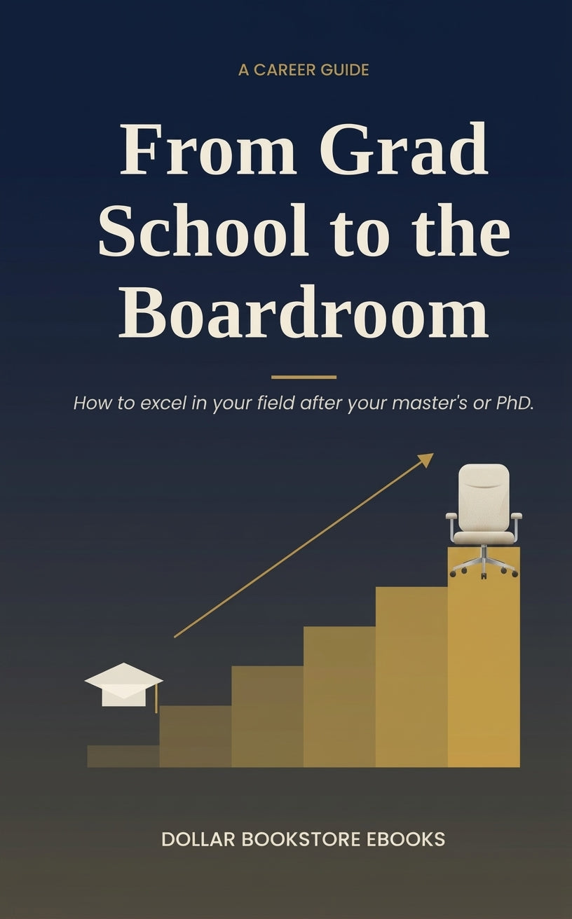 Cover of the career ebook From Grad School to the Boardroom: How to Excel in Your Field