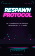 Cover of the LitRPG novella Respawn Protocol