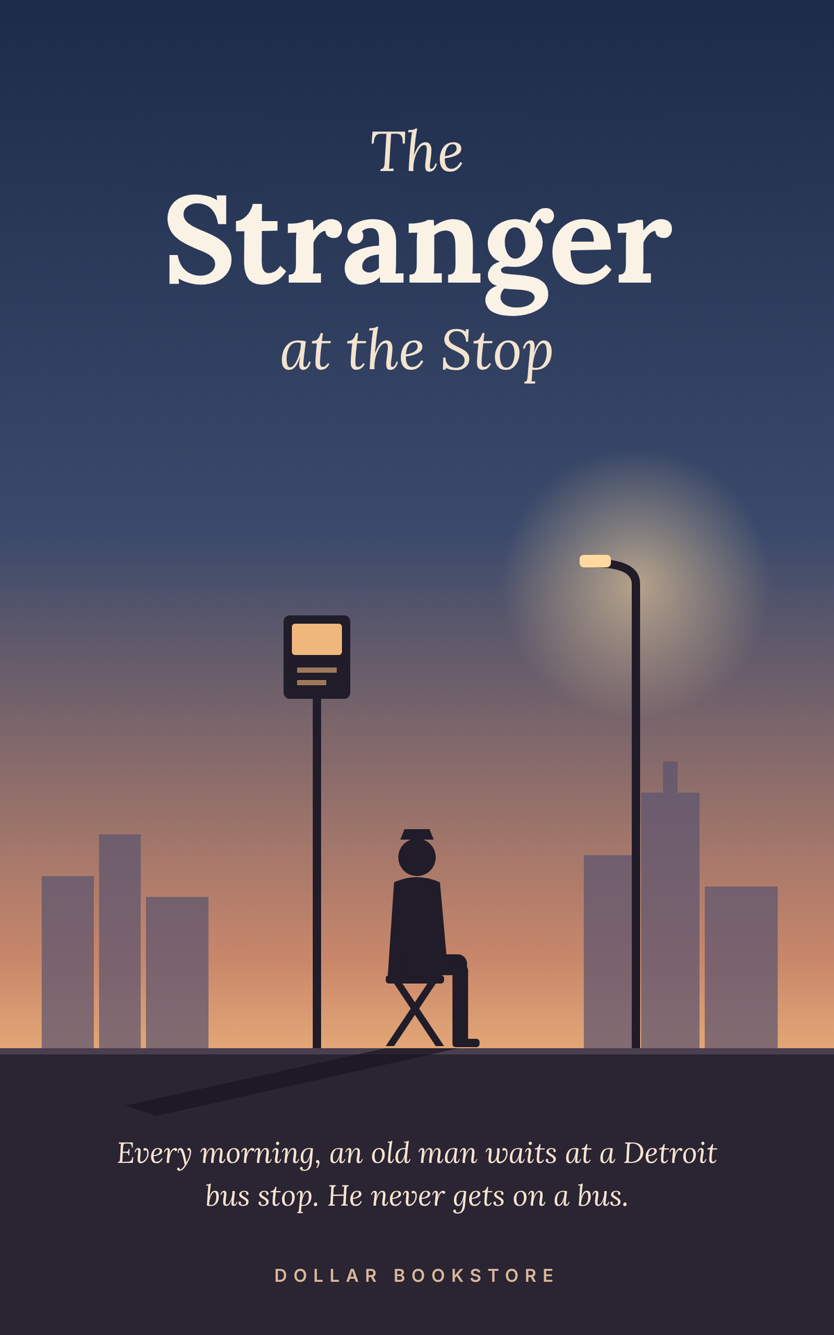 Cover of the literary fiction novella The Stranger at the Stop